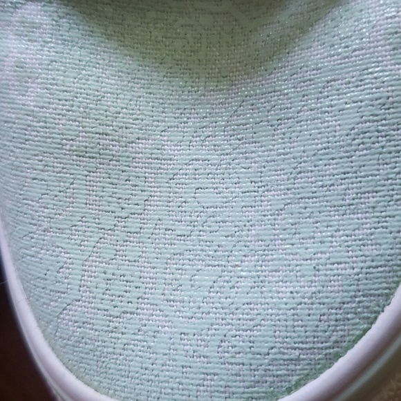 Vans Mandala Floral Mint Green Low Top Canvas Sneaker boho design - Picture 4 of 5